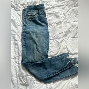 Fashion Nova Blue Skinny Jeans